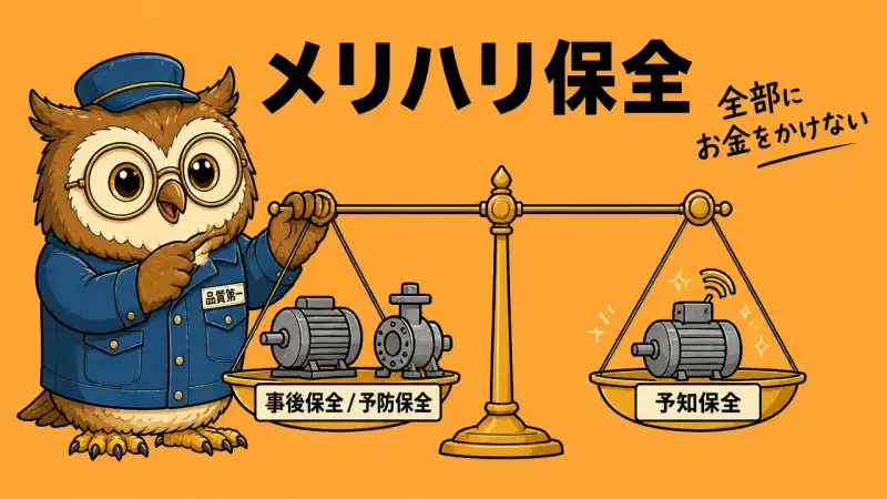 メリハリ保全