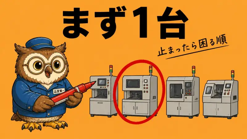 まず1台