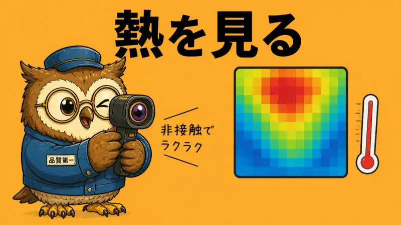 熱を見る