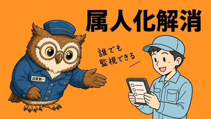 花王×アズビルの導入成果。監視業務が標準化され、属人化が解消