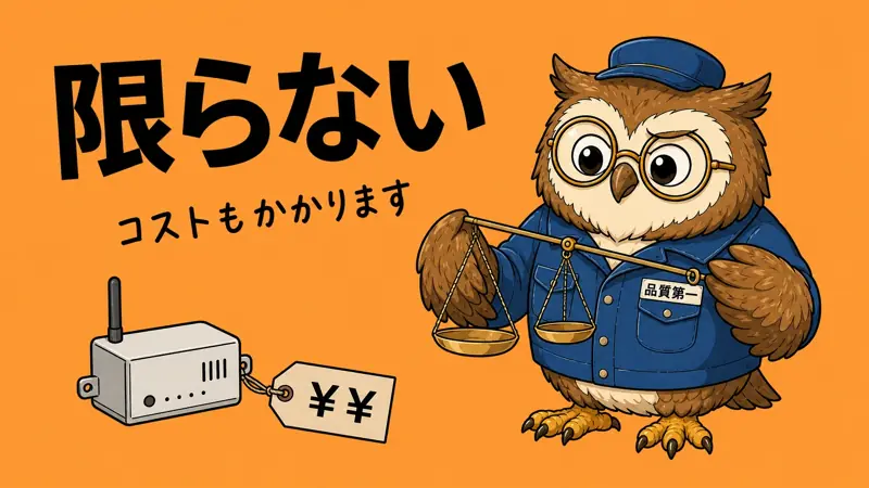 限らない