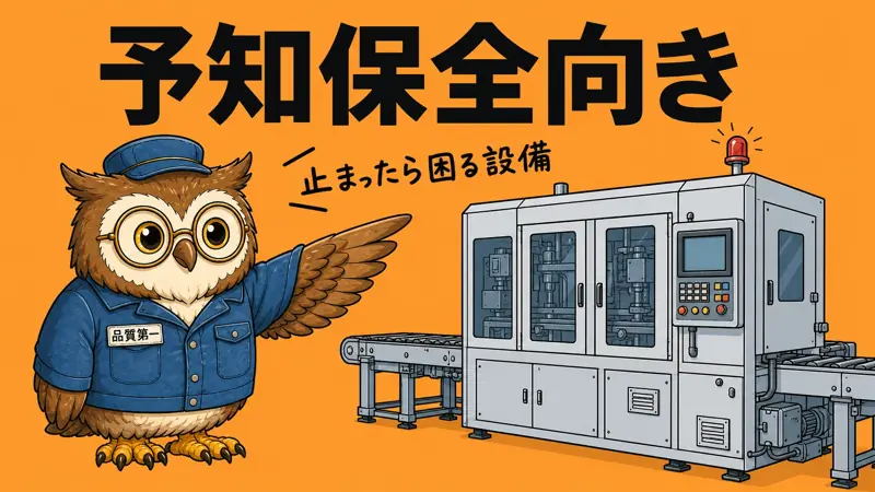 予知保全向き