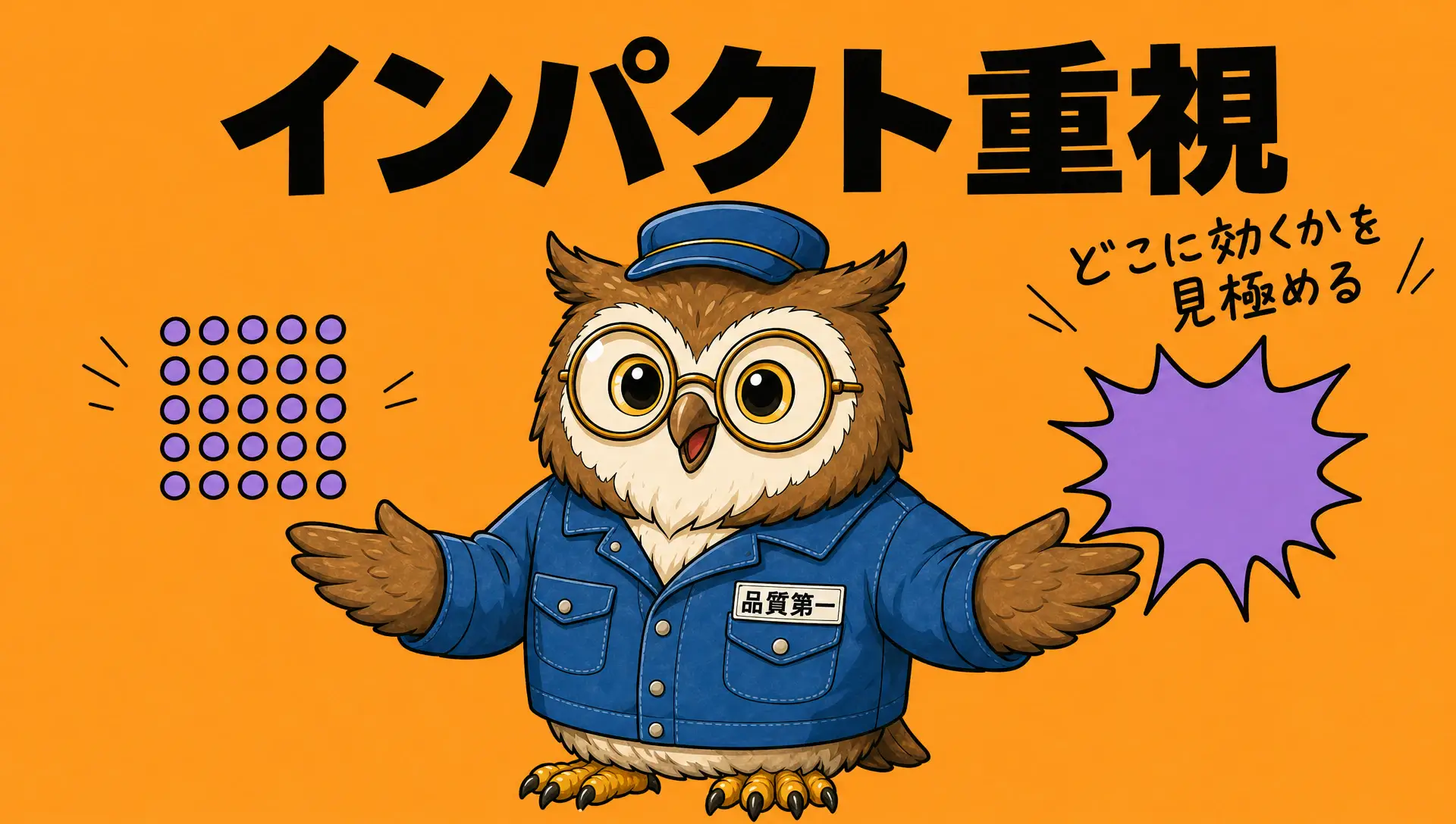 インパクト重視
