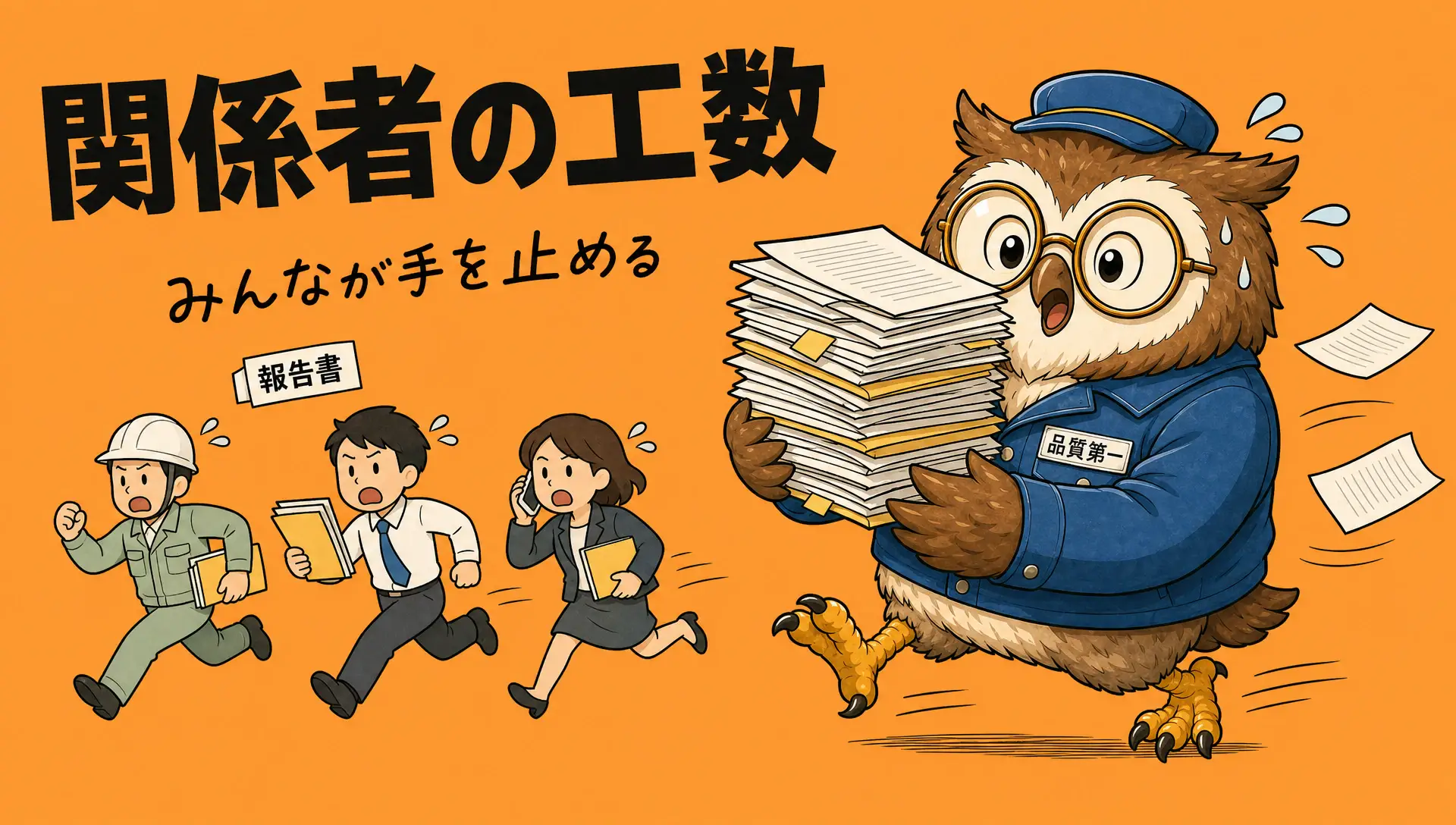 関係者の工数
