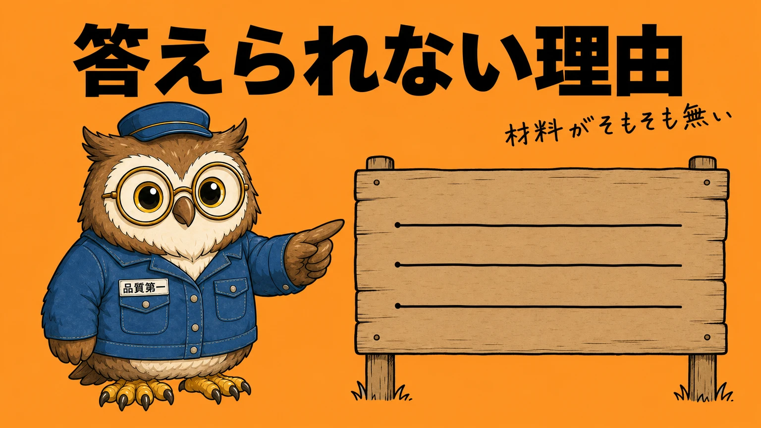 ChatGPTが答えられない理由。判断する材料がそもそも無い