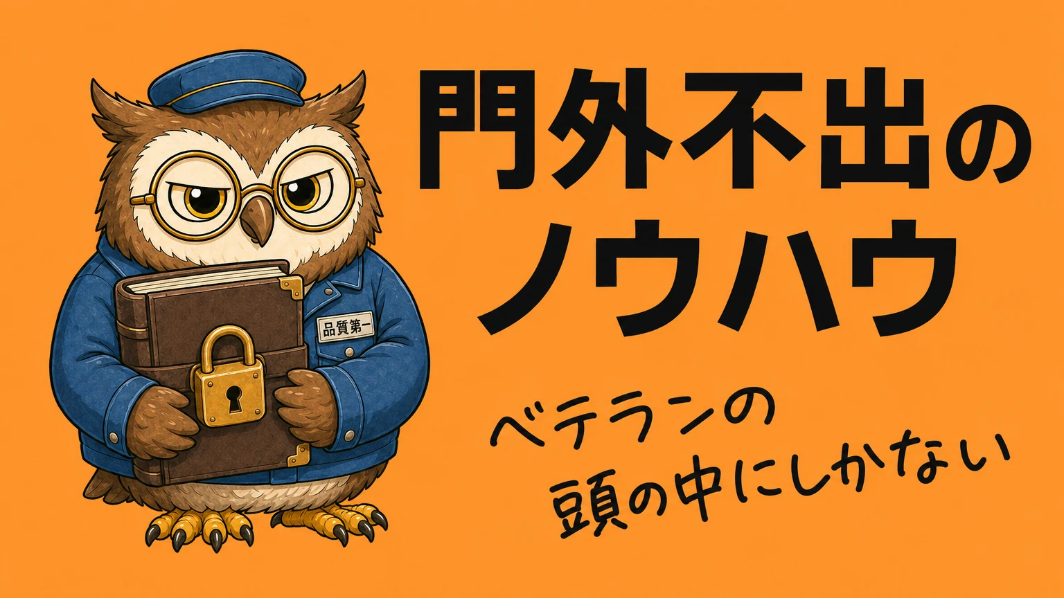 「何が異常か」は門外不出のノウハウ。ベテランの頭の中にしかない