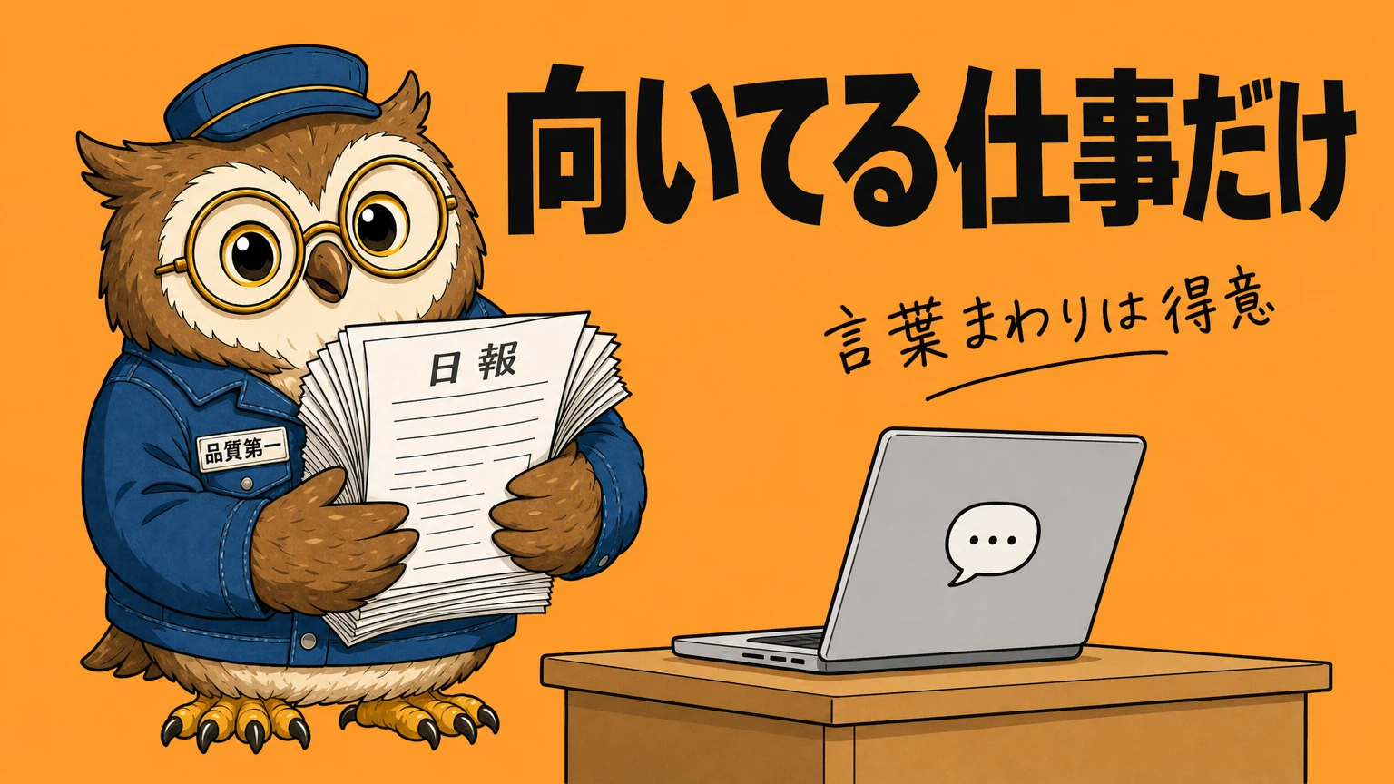 向いてる仕事だけ任せる。言葉まわりの作業はChatGPTが得意