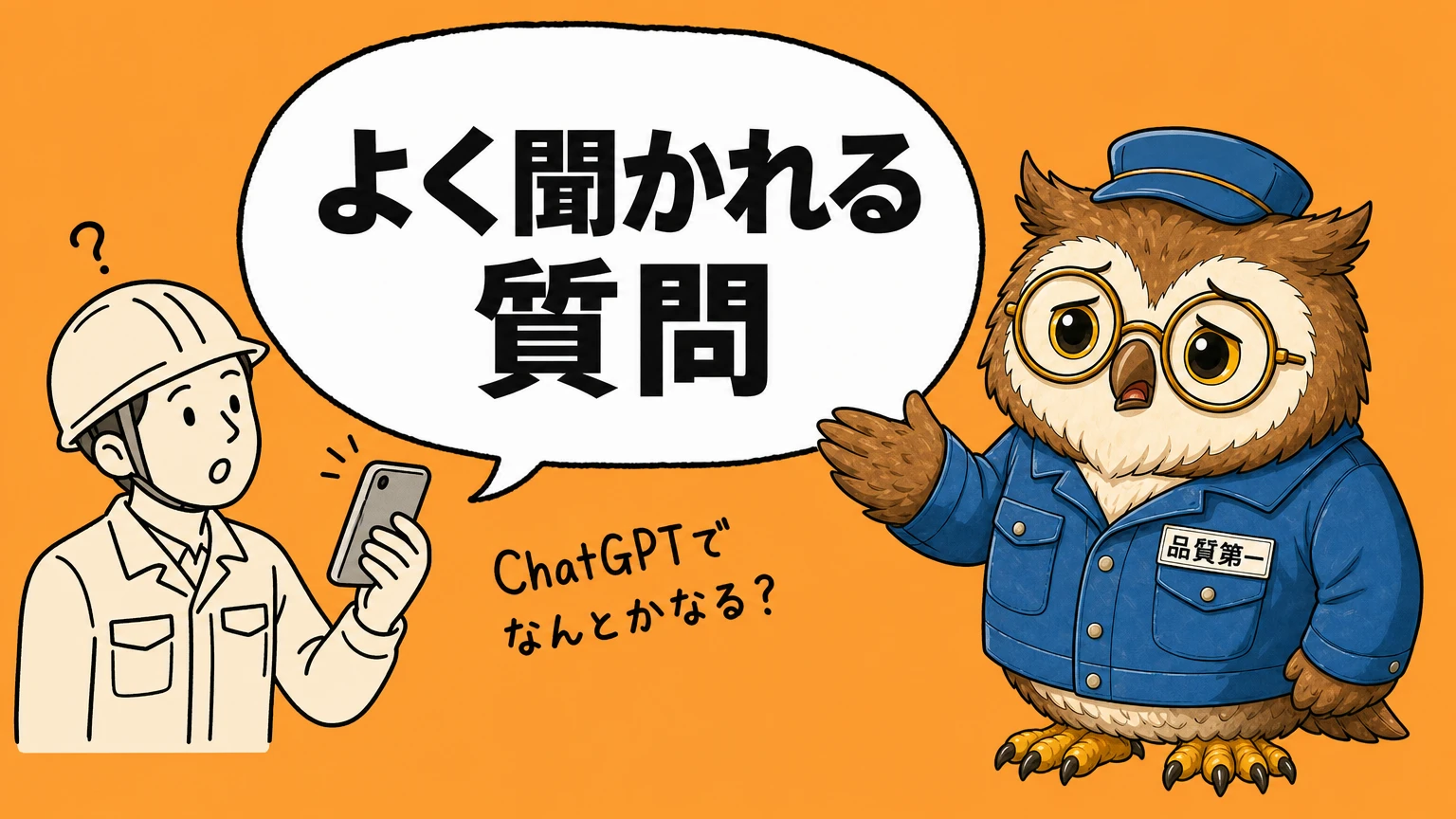「ChatGPTでなんとかなる?」とよく聞かれる質問